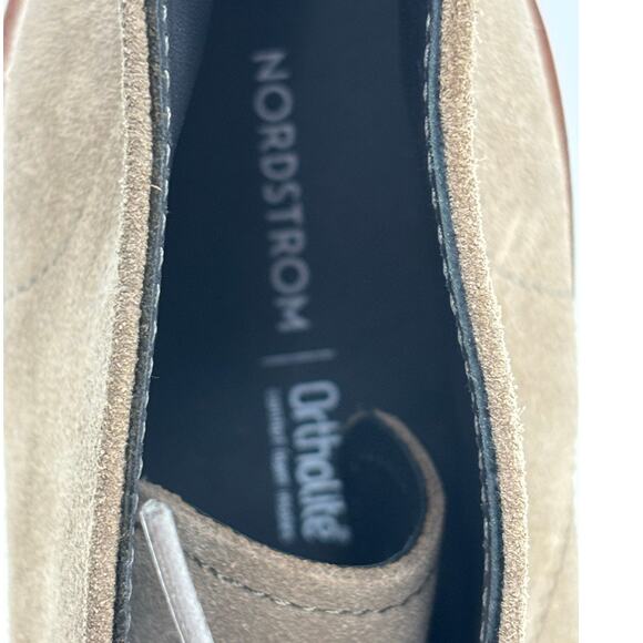 Nordstrom Men's Suede Chukka Lace Up Boots Comfort InsolesSize 9 Medium NEW - Picture 7 of 9